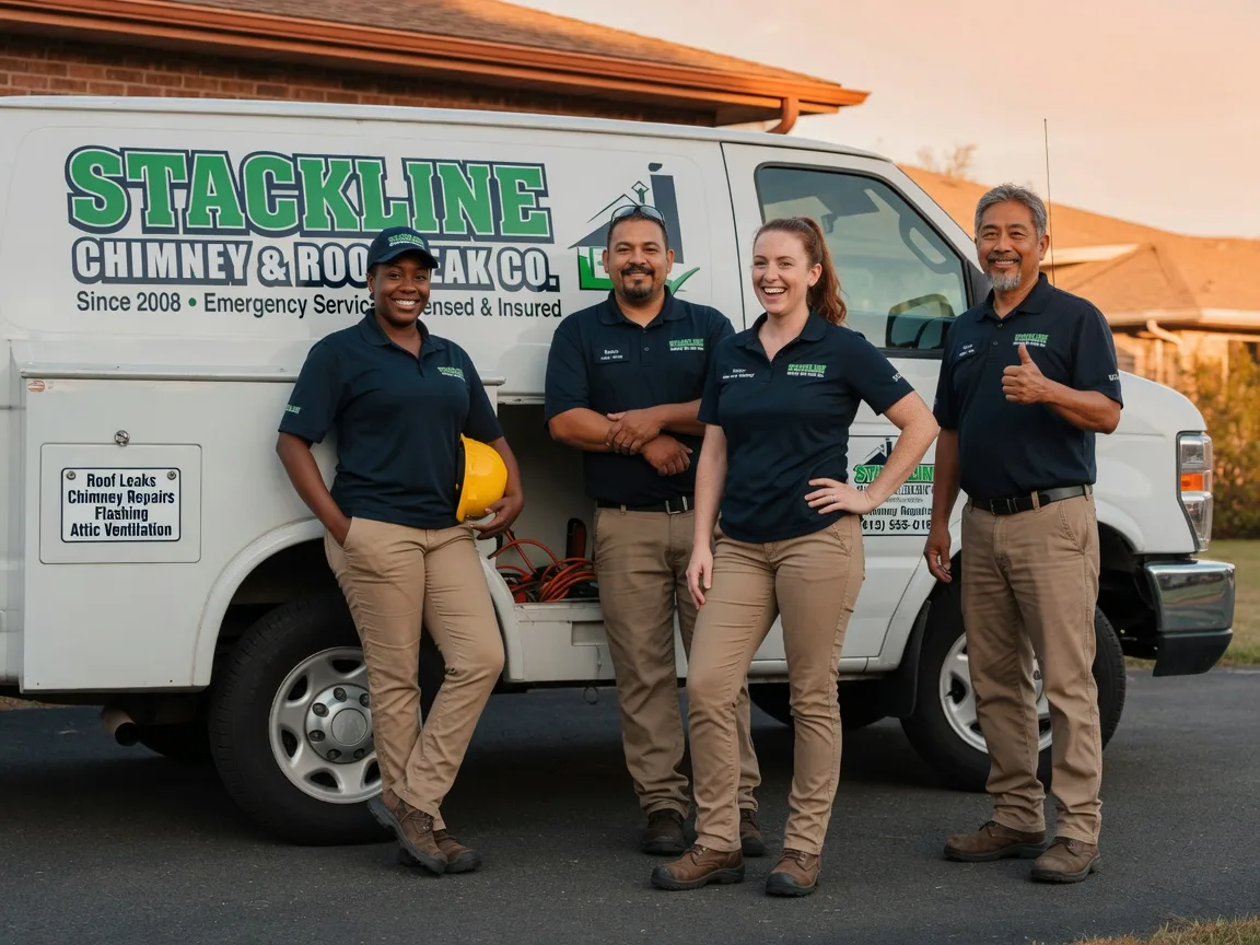 Chimney flashing repair company in Monitor, WA